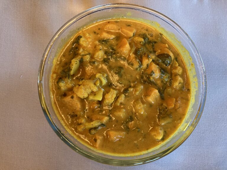 Curry z batata